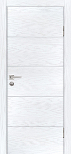 Товар Межкомнатная дверь P-12 Дуб скай белый