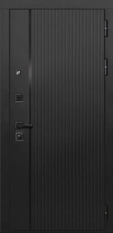 Фото Дверь ДвериПРО L-45 ФЛ-291 (Line, 10мм, белый софт) DPRO195409